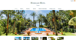 Desktop Screenshot of hotelhurricane.com